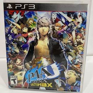 PS3 VIDEO GAME/ PERSONA 4 ARENA ULTIMAX